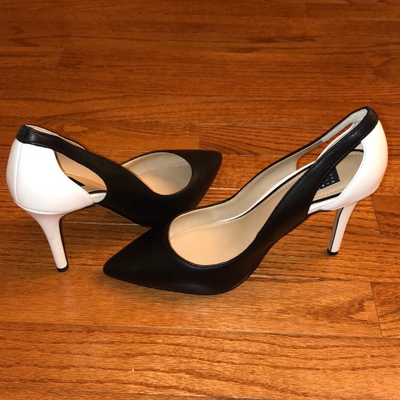 WHBM color block heels - Picture 1 of 7